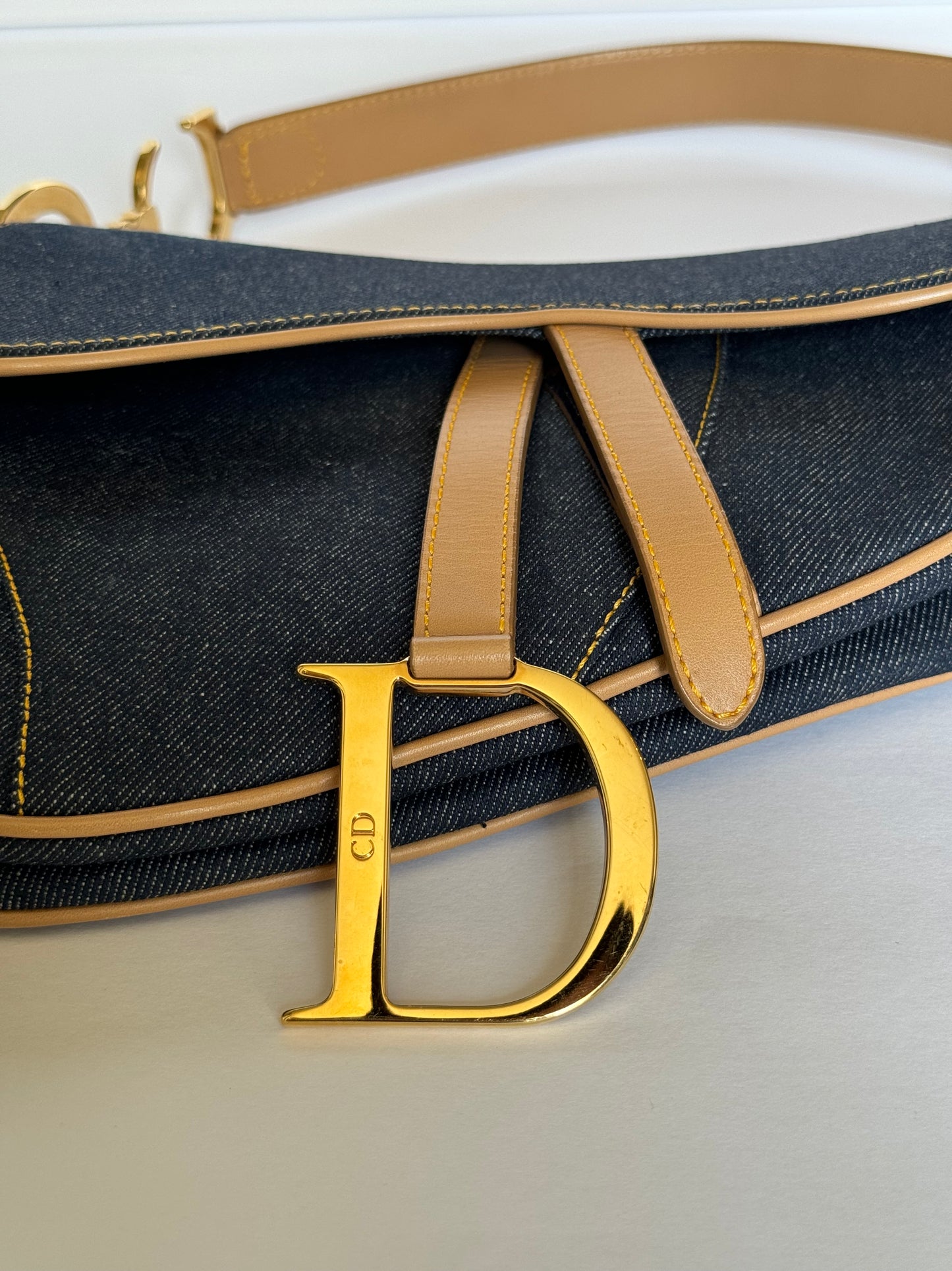 Dior Denim Saddle