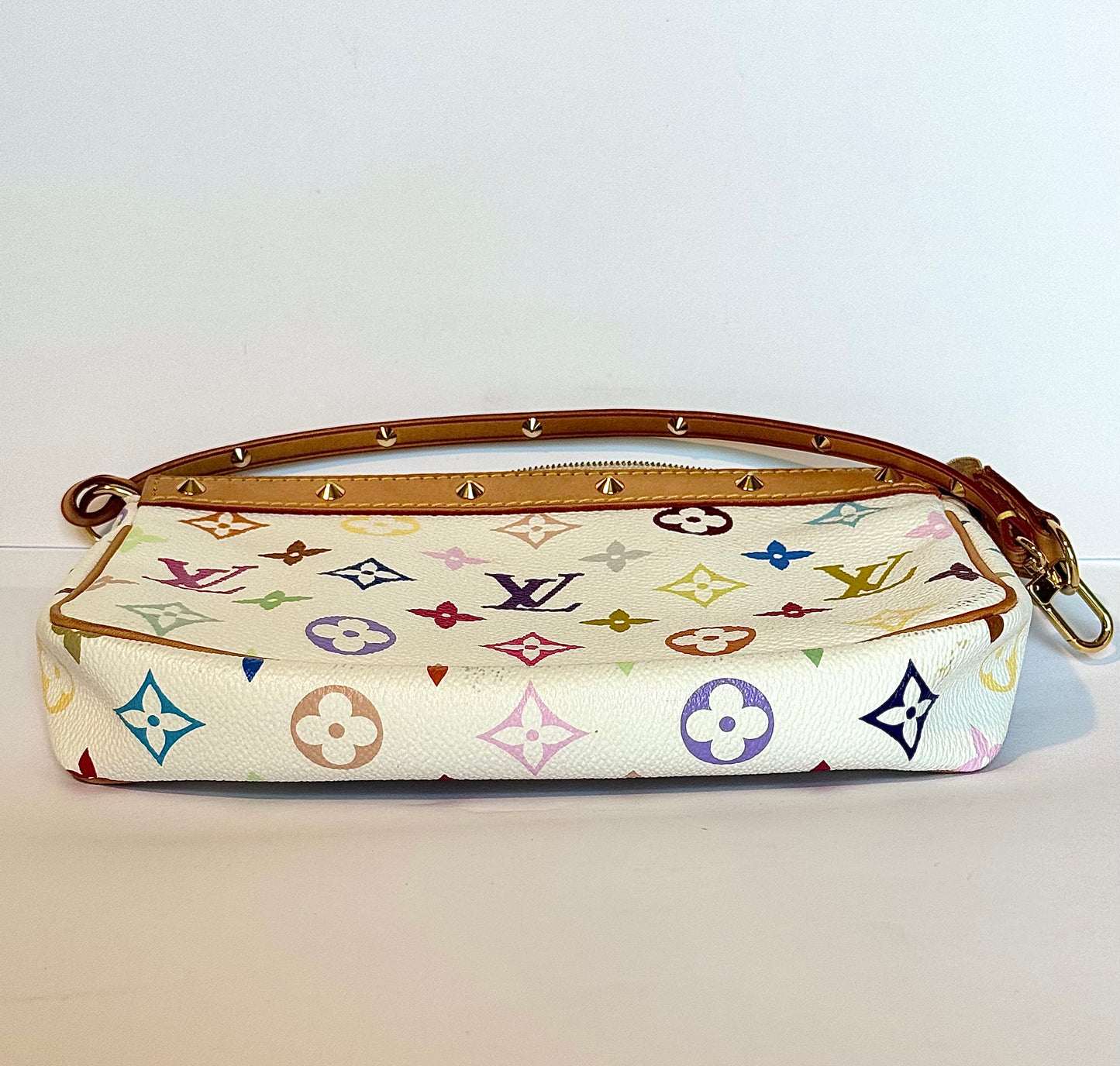 Louis Vuitton Monogram Multicolor Pochette x Takashi Murakami